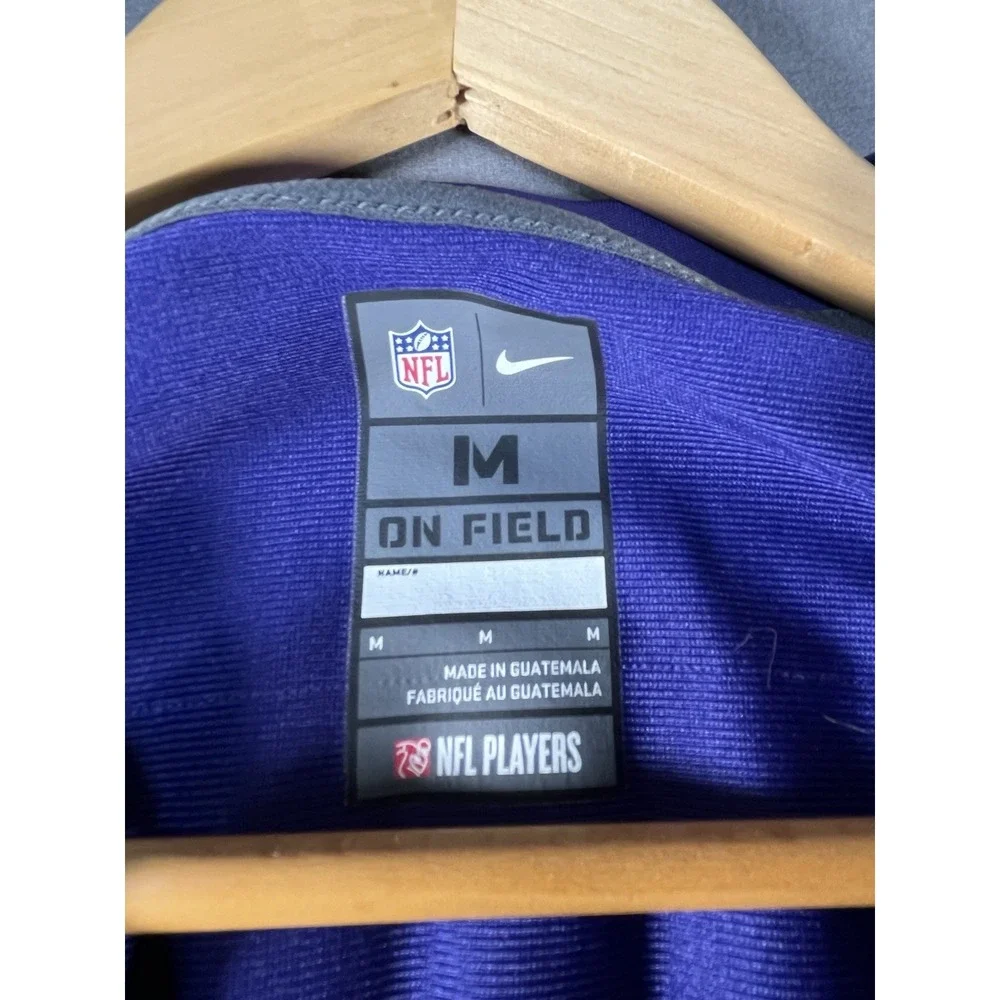 Nike On Field Baltimore Ravens NFL Jersey Queen 48 Purple Nike Size M